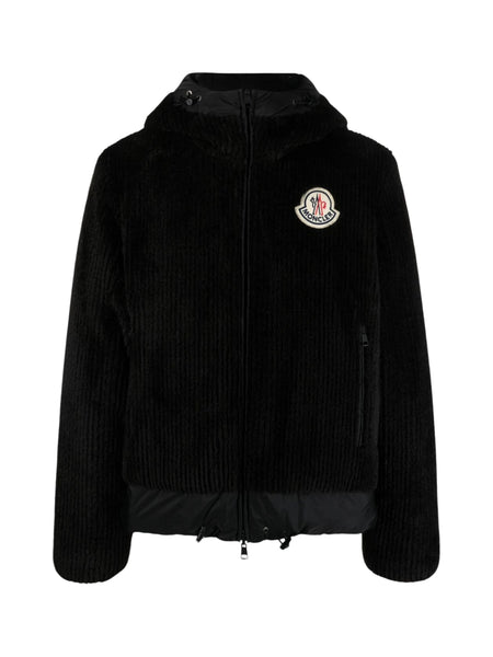 Moncler Jacket Tejat Logo Black - AL Capone Premium