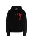 Ami Sweater Big Logo Hoodie Red-Black