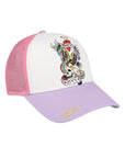 Ed Hardy Cap Nyc Twill White-Purple-Pink