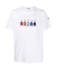 Moncler T-Shirt Five White