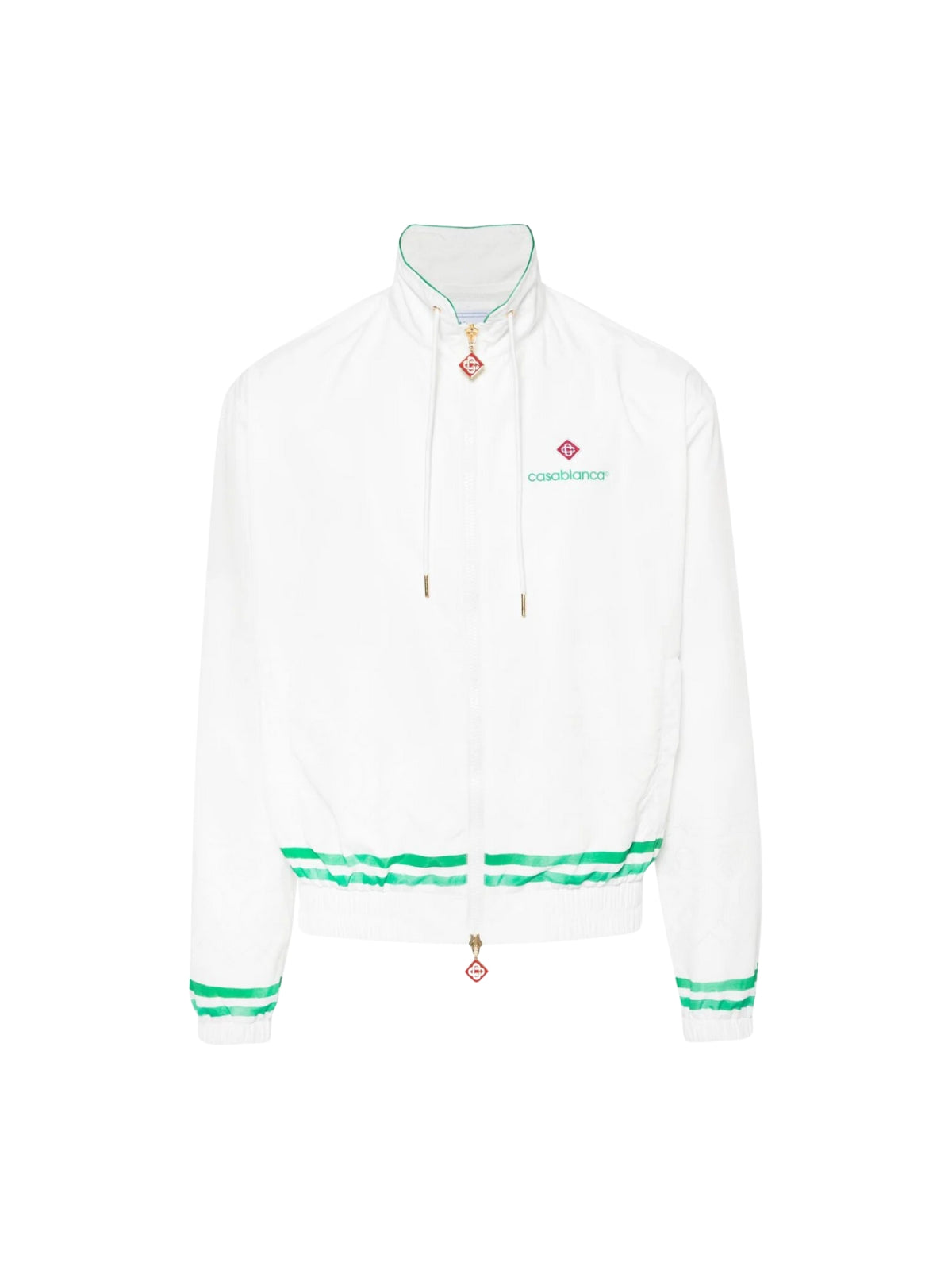 Casablanca Jacket Laser Cut White