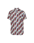 Comme Des Garcons Shirt Allover Print Multi Colour