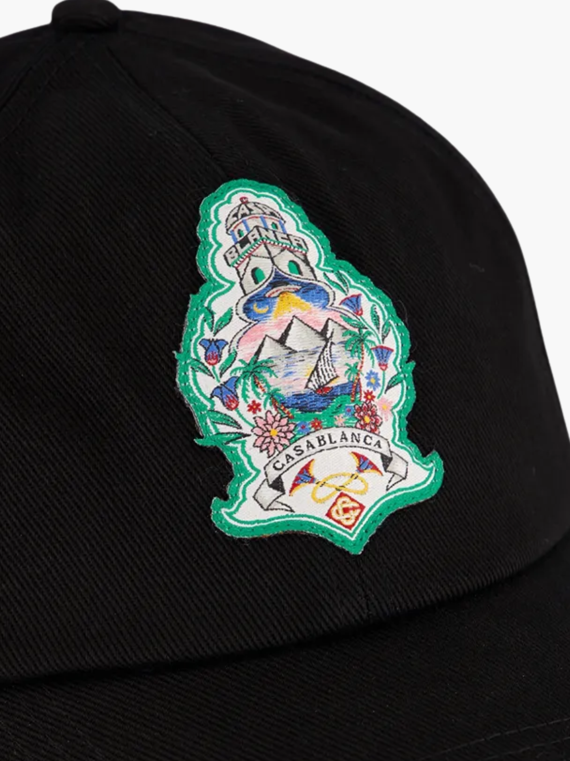 Casablanca Hotel Emblem Cap Black