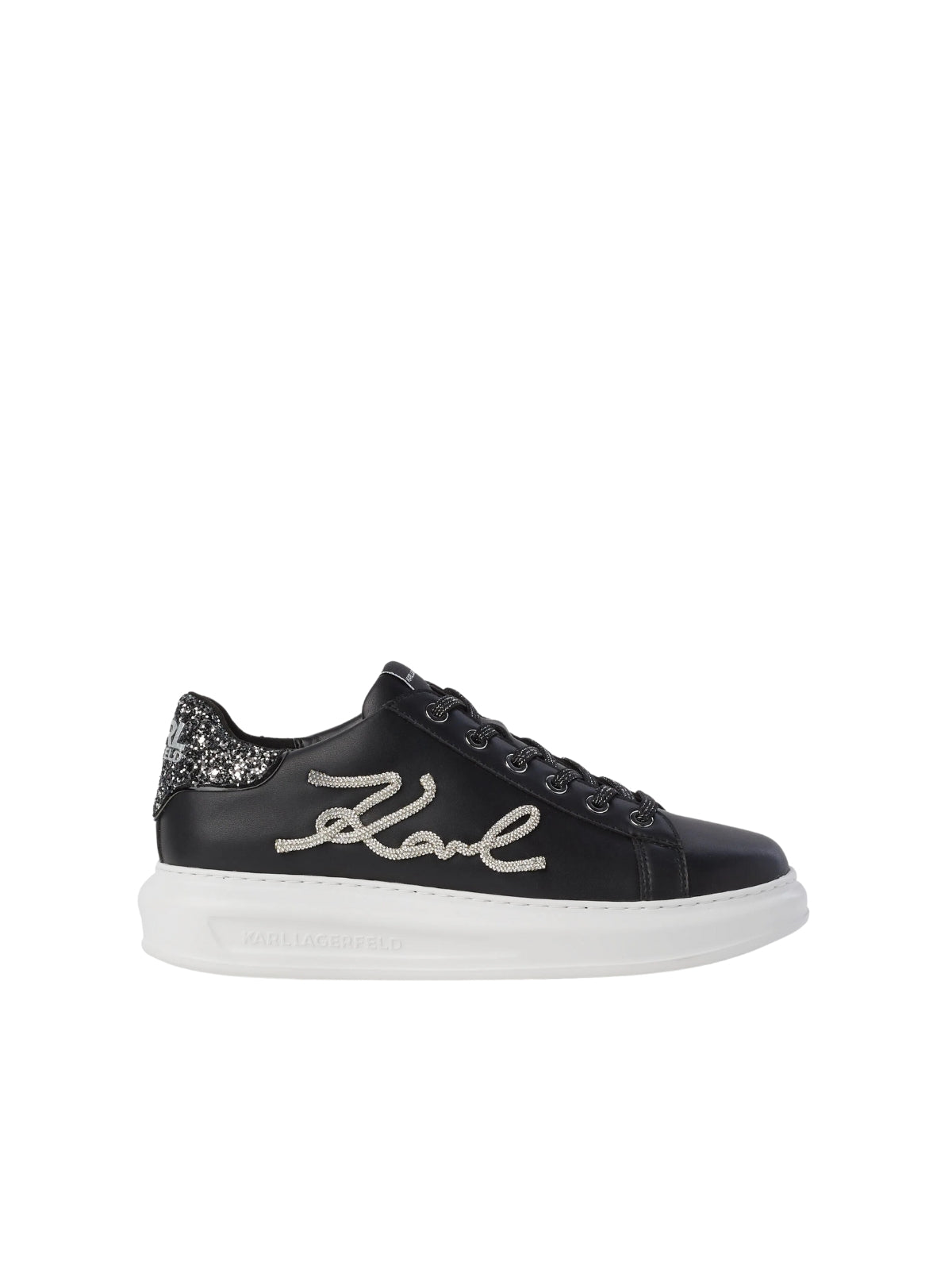 Karl Lagerfeld Sneaker Ladies Kapri Signia Black-Silver