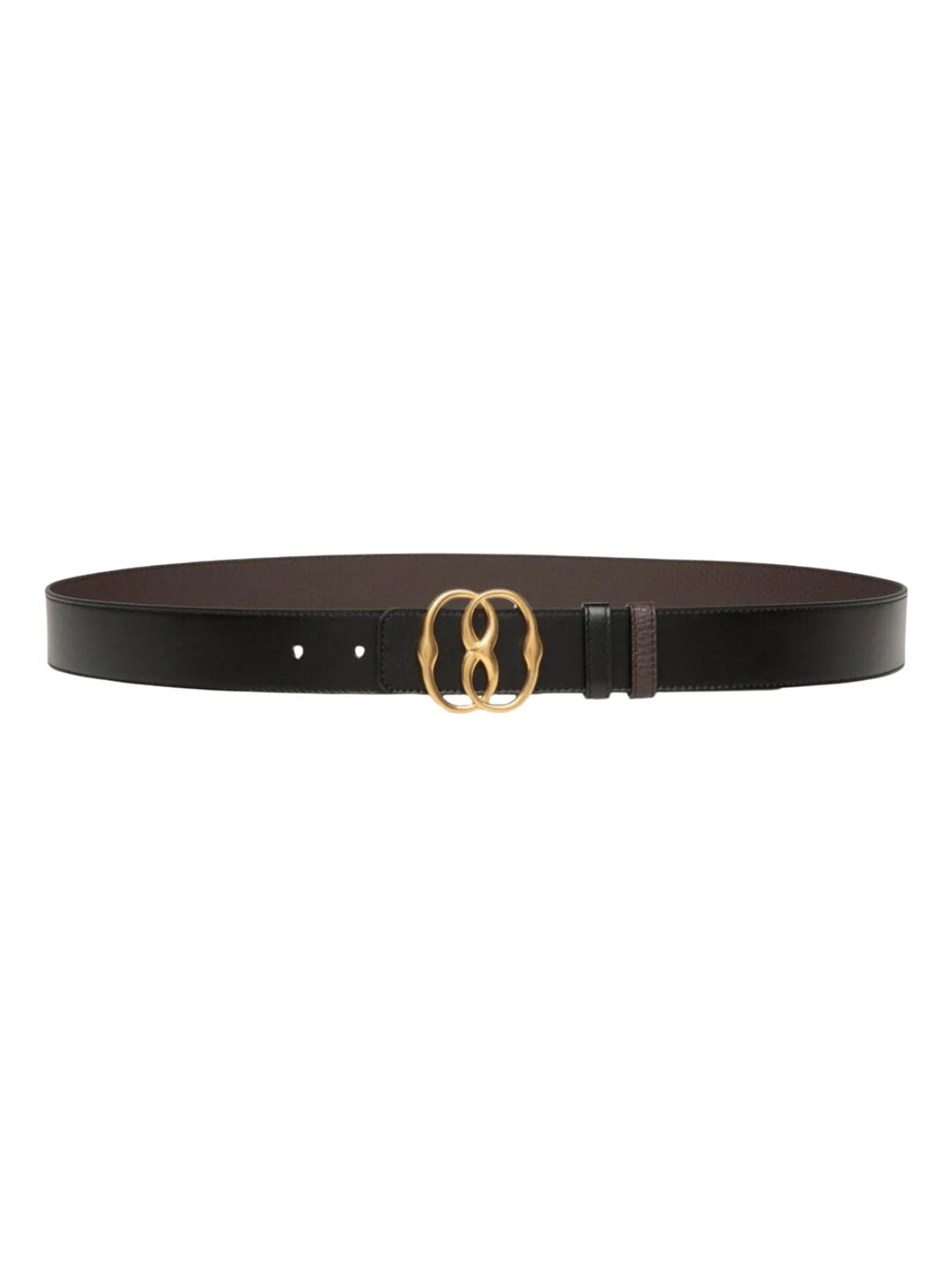 Bally Belt Buckle Logo Gold-Brown - 1