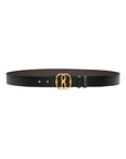 Bally Belt Buckle Logo Gold-Brown - 1