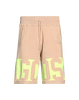 Gcds Shorts Low Band Logo Light Brown