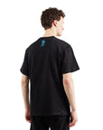 Billionaire Boys Club T-Shirt Small Arch Logo Black-Blue