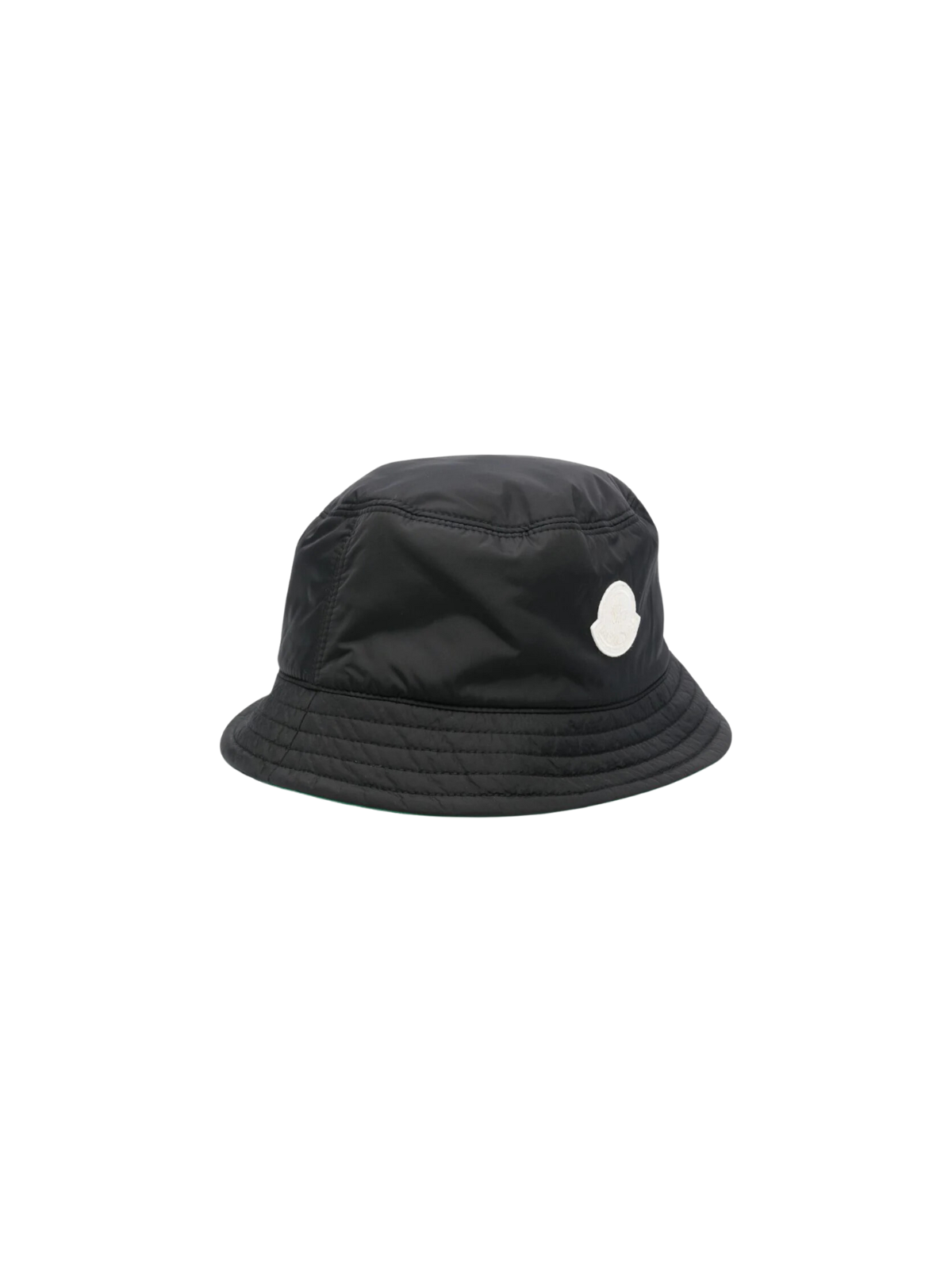 Moncler Bucket Hat Logo Black - 1