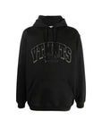 Vtmnts Logo Hoodie Black