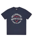 Billionaire Boys Club T-Shirt Heart & Mind Stencil Logo Navy