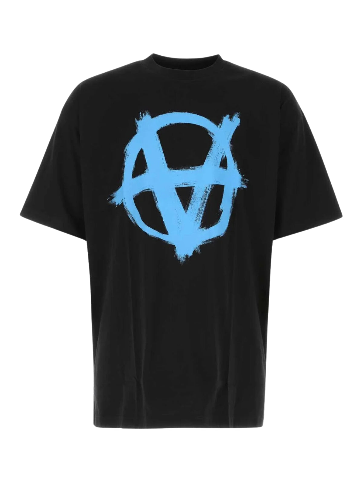 Vetements T-Shirt Anarchy Blue -Black