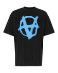 Vetements T-Shirt Anarchy Blue -Black