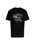 Aape T-Shirt Aapeteam Logo Black - 1