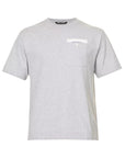 Palm Angels T-Shirt Pocket Melange Grey