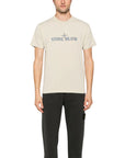 Stone Island T-Shirt Logo Cream