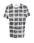 Marni T-Shirt Check Fields Grey-White