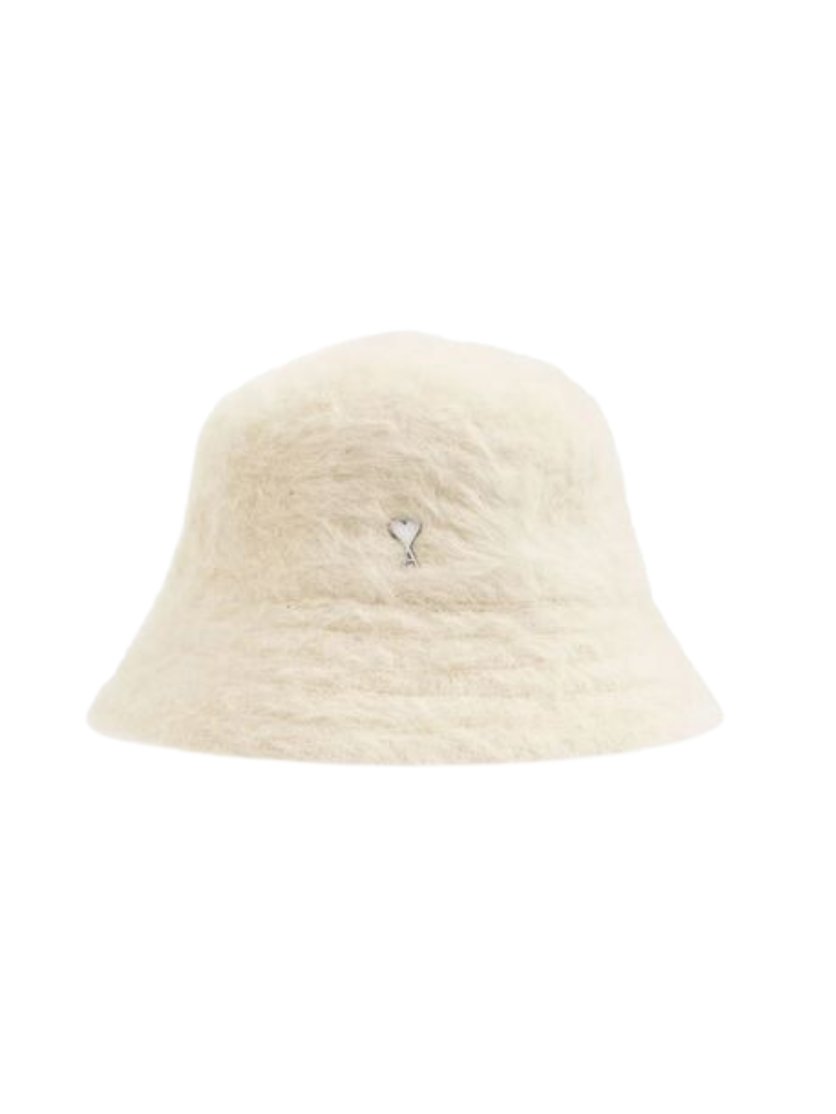 Ami Bucket Hat Logo White - 1