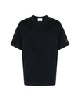 Ami T-Shirt Logo Sleeve Black - 1