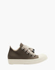 Rick Owens Sneakers Ro3 Wht Rubber Sole Brown