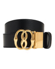 Bally Belt Buckle Logo Gold-Black - 1