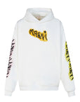 Marni Hoodie Graffiti Logo White