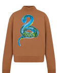 Marni  Sweater Snake Logo Chocloate