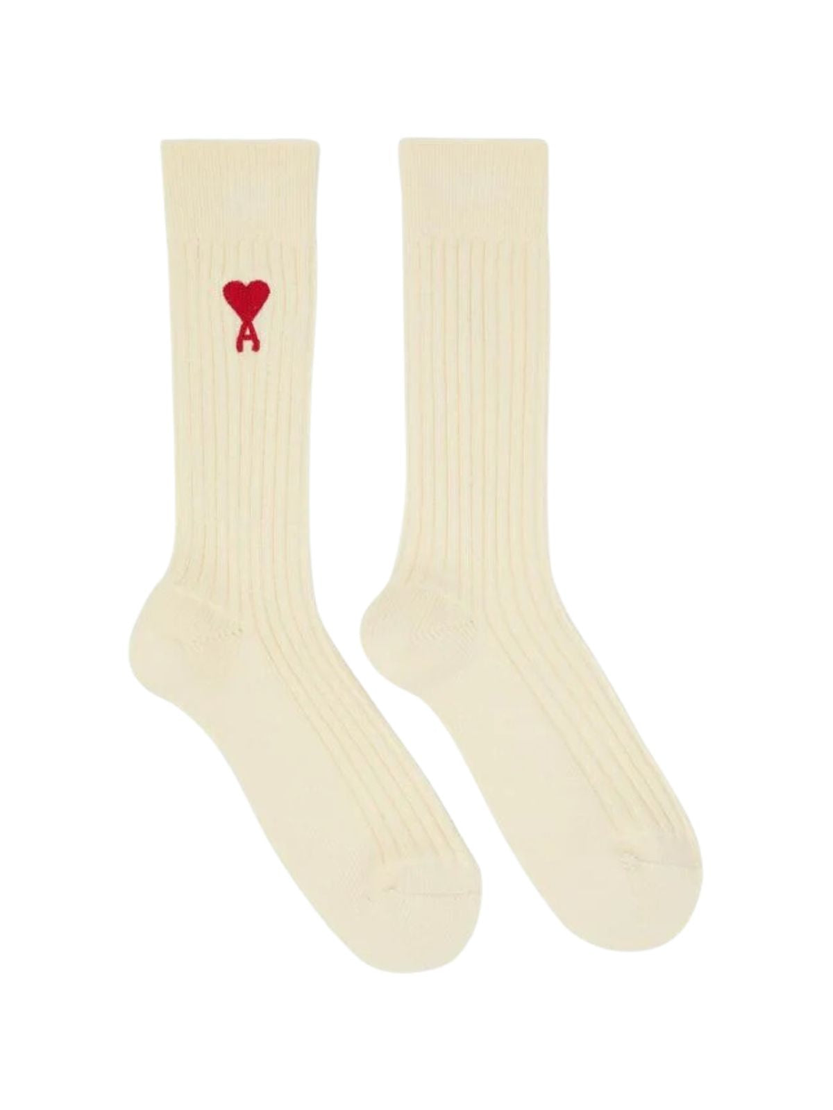 Ami Socks Logo Cream - 1