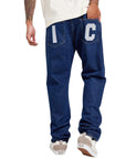 Ice-Cream Jeans Running Dog Double Scoop Mid Wash Blue