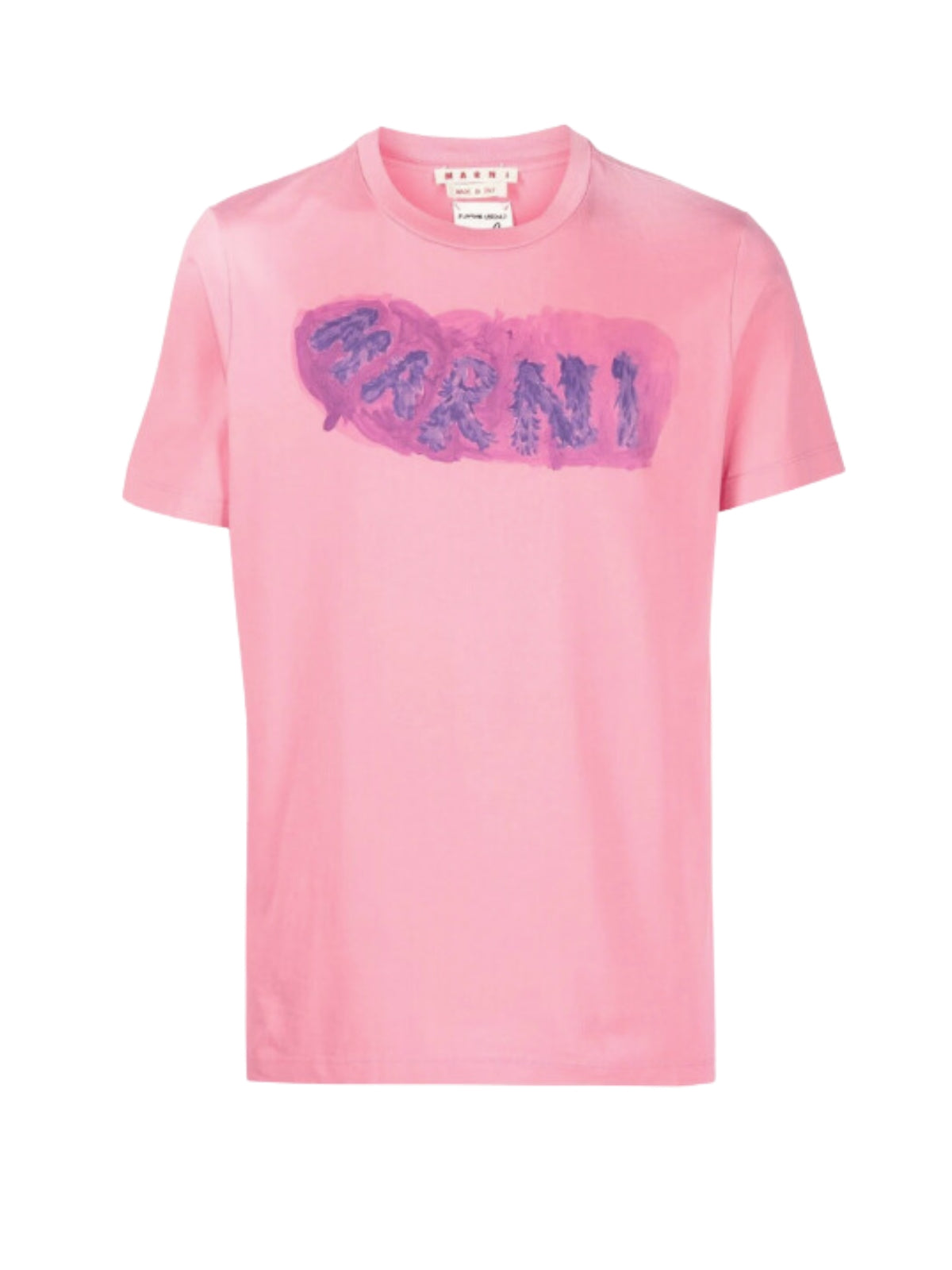 Marni T-Shirt Logo Rust Pink