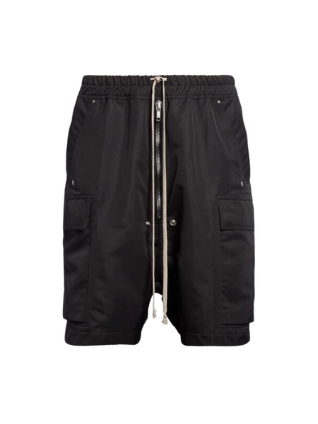 Rick Owens Shorts Cargobela Black - AL Capone Premium