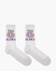 Casablanca Socks Celestial Pyramid White