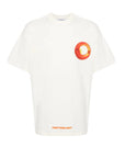 Msgm T-Shirt Caution Hot White