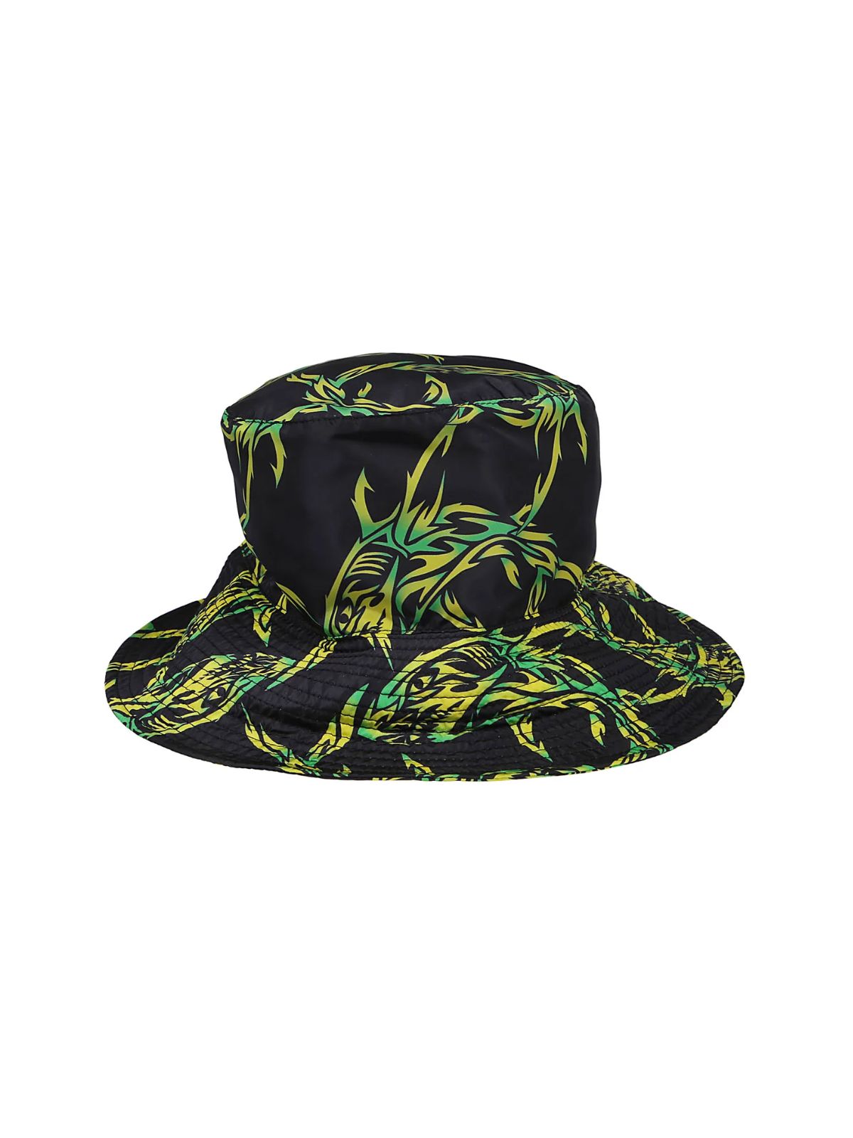 Msgm  Bucket Hat Floral Black - 1