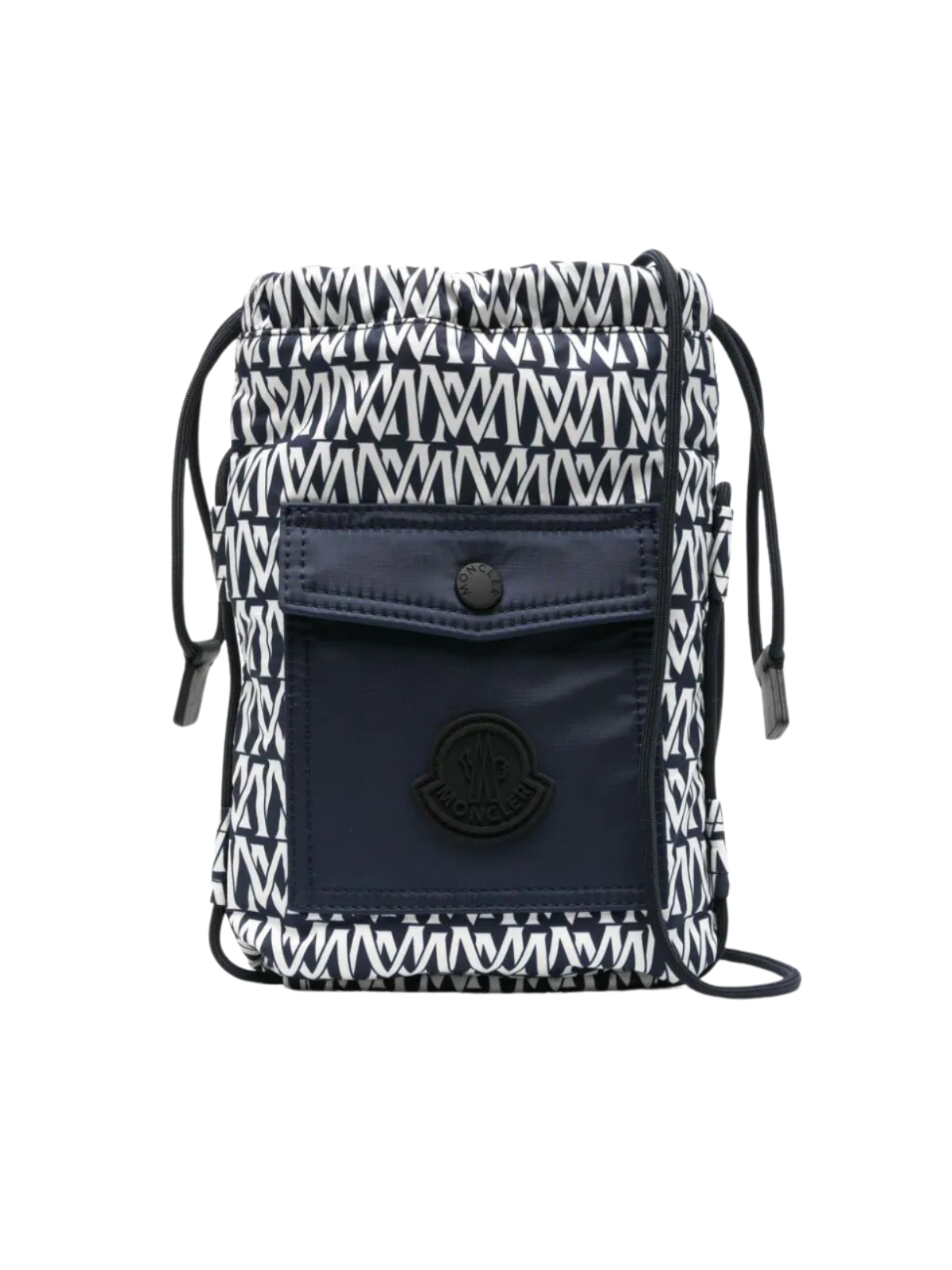 Moncler Bag Drawstring Mono Blue-White - 1