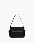 Off-White Bag White Print Parents Black