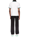 Casablanca Golfer Textured Pique White