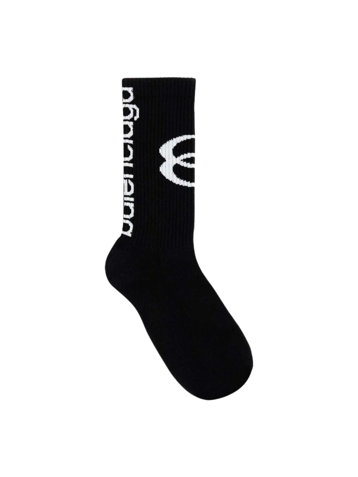 Balenciaga Sock Logo Black - 1