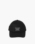 Drole Cap Slogan Black