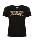 Kenzo  T-Shirt  Tiger Logo Black