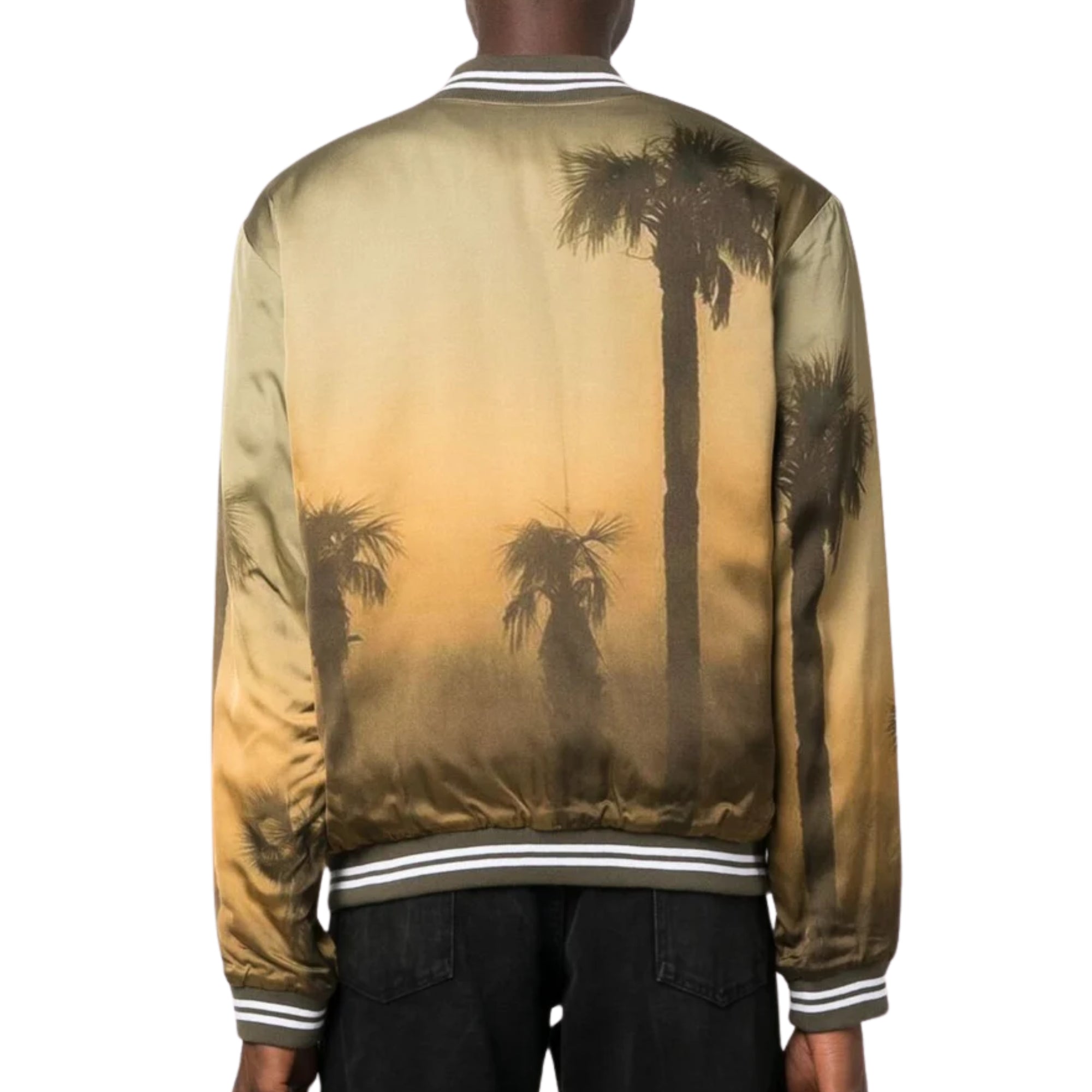 Blue Sky Inn Jacket Palm Print Sand