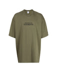 Vetements T-Shirt Property Green - 1