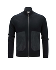 Moncler Cardigan Full Zip Black-Grey - 1