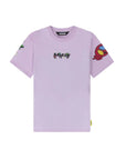 Barrow T-Shirt Leaf On Sleeve Logo Lilac