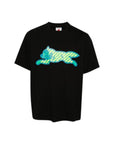 Ice-Cream T-Shirt Running Dog Black