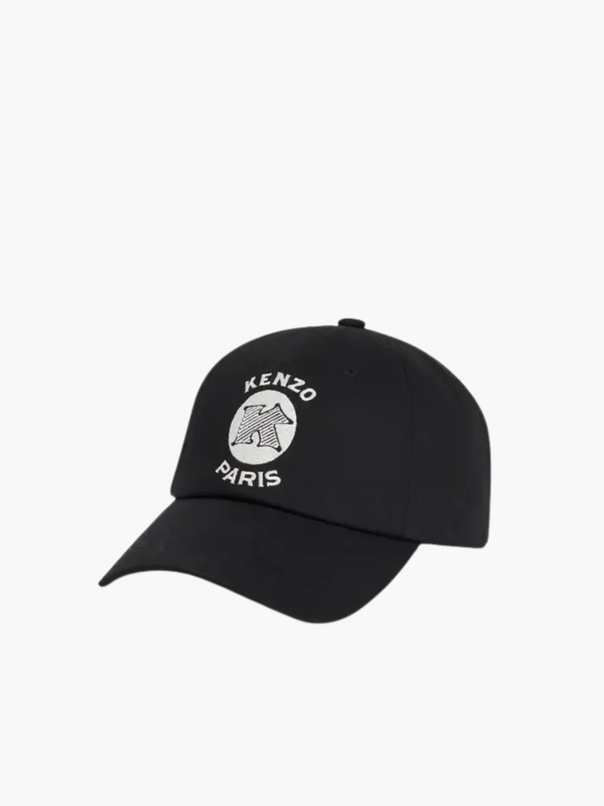 Kenzo Cap Plain Embroidery Black