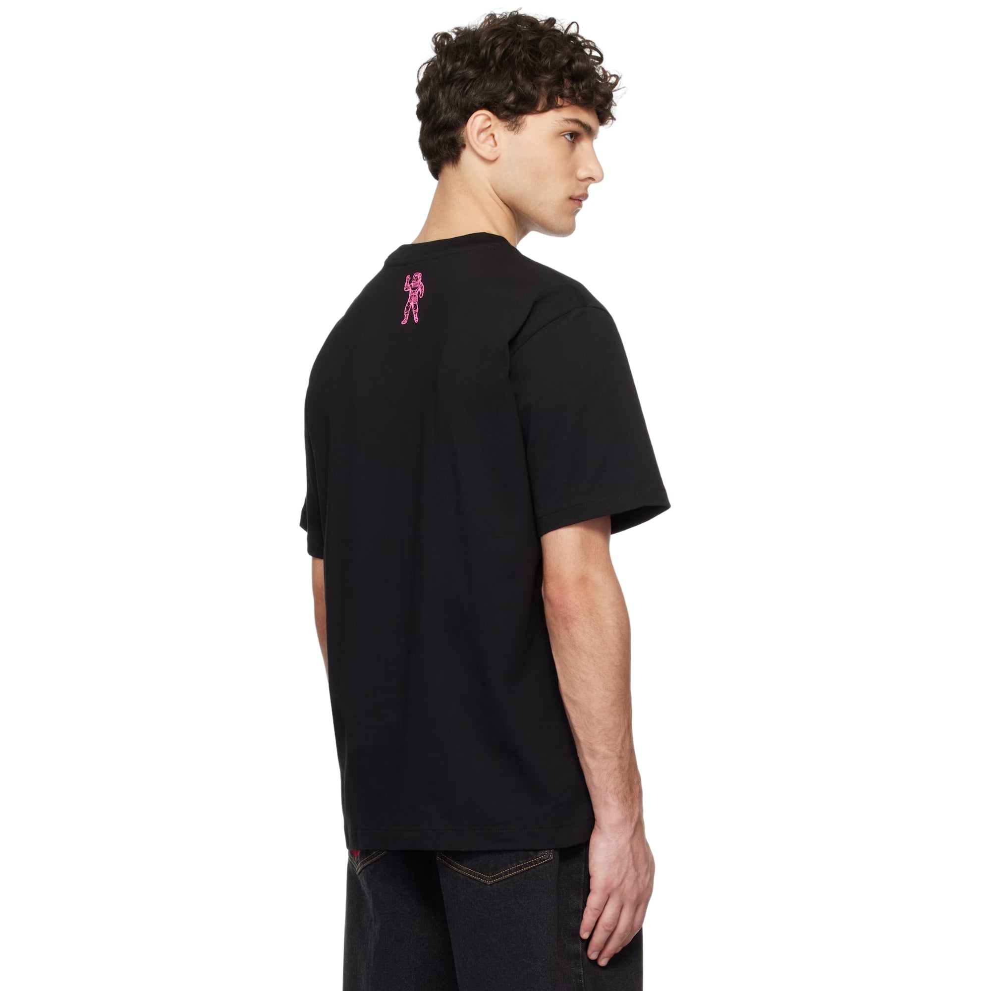 Billionaire Boys Club T-Shirt Small Arch Logo Black-Pink