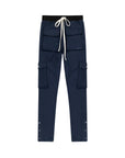 Mouty Cargo Pants With Front Pockets Dark Blue