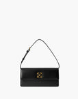 Off-White Bag Gold Logo Strap Black