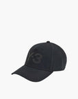 Y-3 Cap Logo Cap Black